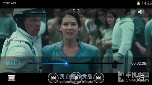 1080p 三星GALAXY Note II/iPhone 5对比