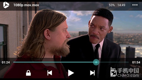 1080p 三星GALAXY Note II/iPhone 5对比