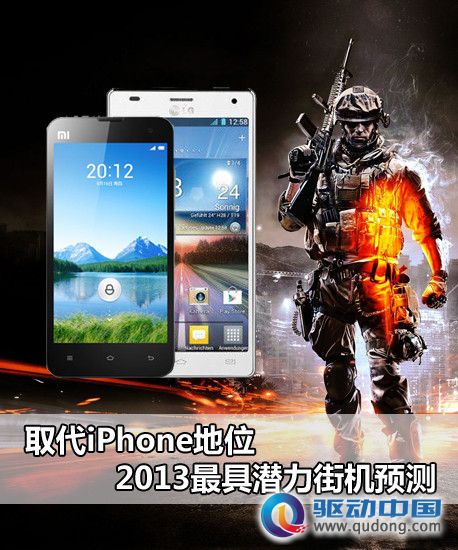 取代iPhone地位 2013最具潜力街机预测 