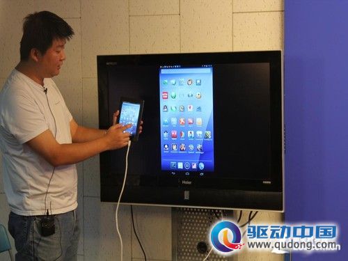 搭载Tegra 3影驰GALAPAD 访谈现场试玩