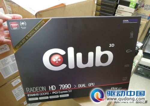 Club3D HD7990高价零售上市 附送“千斤顶”