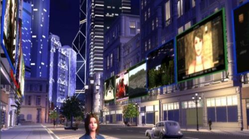 现场可体验 Ucan 云城市里的香港中环街景，开拓 3D 模拟实境