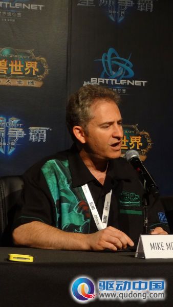 暴雪CEO Mike Morhaime