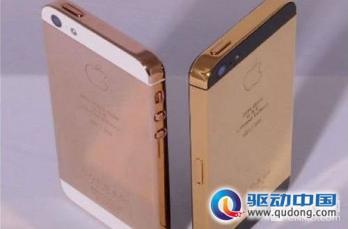 24金极致奢华 黄金版iPhone 5暴降万元