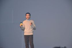 国产高帅富!OPPO Find 5发布会真机抢先玩