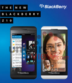BlackBerry 10新机名称曝光 黑莓Z10黑白两色可选