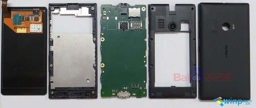 WP7.8新机诺基亚505真机图与拆解图曝光
