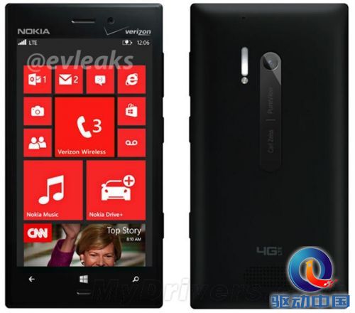 诺基亚新旗舰Lumia 928真机曝光！