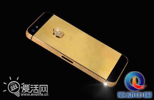 Vertu弱爆了 富豪打造最贵黑钻iPhone 5要价一个亿