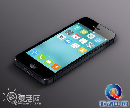 iOS 7长这样?设计师扁平化风格设计一览