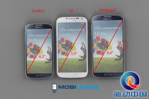 6寸超大屏Galaxy S4露真容