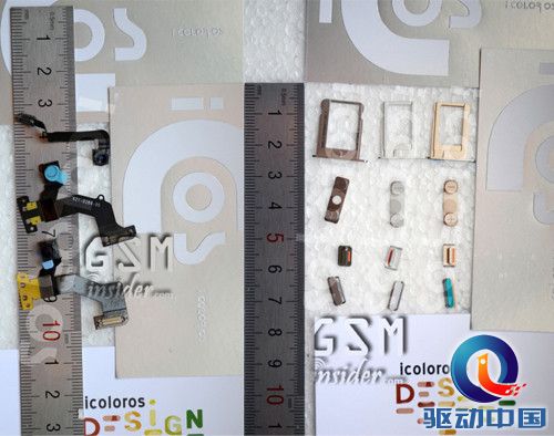苹果元器件曝光 彩色版iPhone或已在产 苹果元器件曝光 彩色版iPhone或已在产
