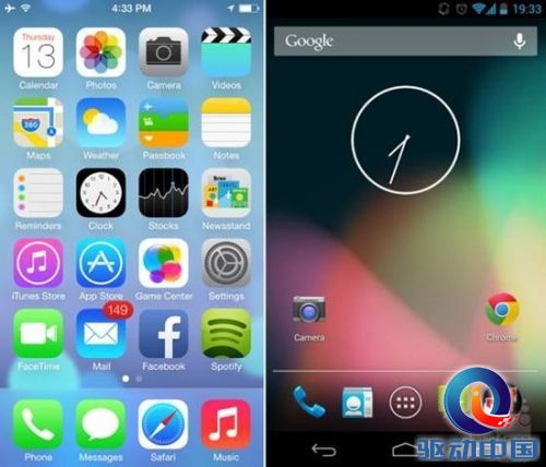 iOS 7与安卓谁更好?逐一对比