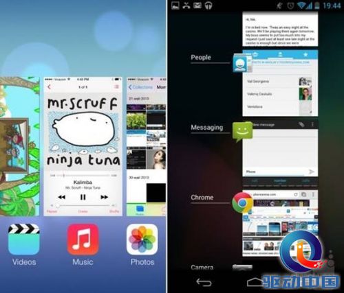 iOS 7与安卓谁更好?逐一对比