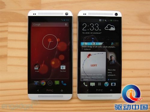 谷歌原生版HTC One试玩+图赏