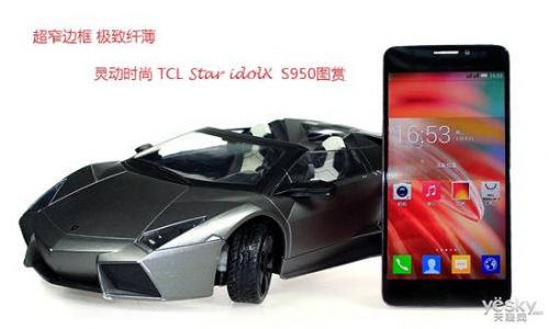 超窄边框 极致纤薄 灵动时尚TCL Star idolX S950图赏
