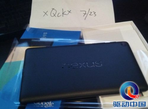 新一代Nexus 7平板真机/包装提前偷跑