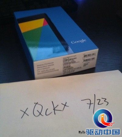 新一代Nexus 7平板真机/包装提前偷跑