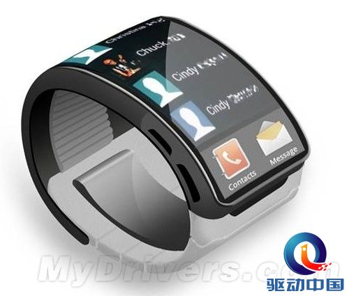 三星智能手表Galaxy Gea渲染图曝光