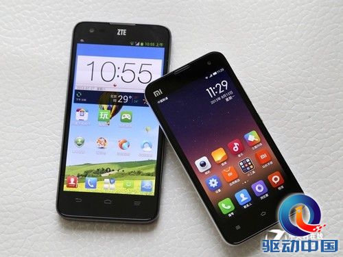 尖Phone:极客/发烧 中兴GEEK对比小米2S