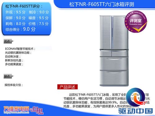 模仿你的生活 松下智慧六门原装冰箱评测 
