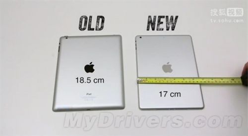 更薄更窄:iPad 5前面板、后壳视频曝光