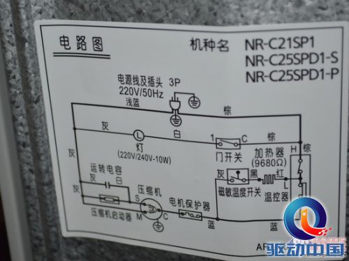 大容量小体积 松下三开门冰箱评测