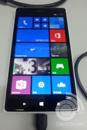 疑似诺基亚Lumia 1520国行真机现身