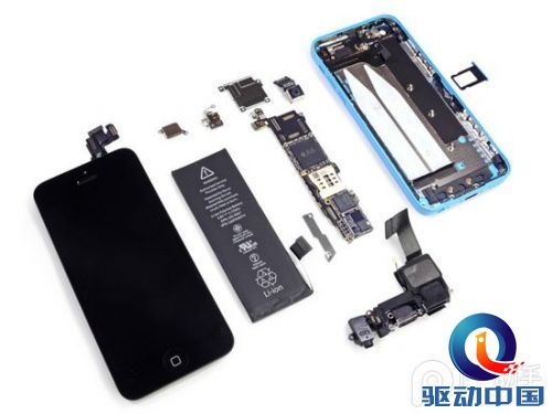 “不廉价”苹果iPhone5c拆机高清图赏