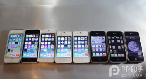 从iPhone5s到iPhone2g 8款iPhone速度大比拼