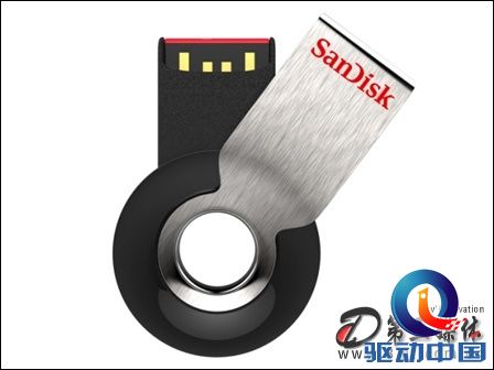 SanDisk闪存盘: U盘也玩创意 闪迪酷轮USB闪存盘