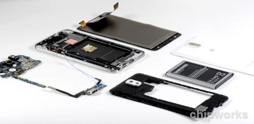 LTE、3G版肩并肩:Note 3芯片级大拆解
