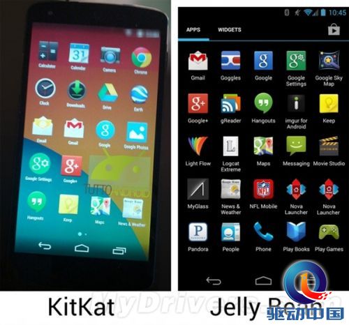 Android 4.4试玩视频:变化相当明显!