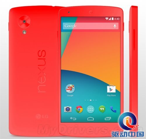 媲美iPhone 5C 五颜六色的Nexus 5