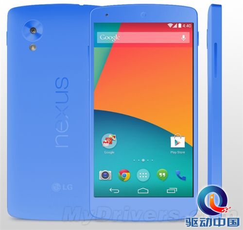 媲美iPhone 5C 五颜六色的Nexus 5
