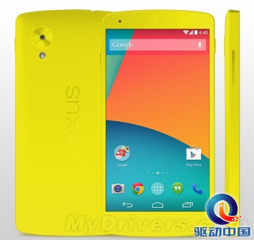 媲美iPhone 5C 五颜六色的Nexus 5