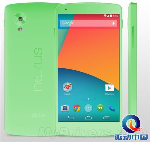 媲美iPhone 5C 五颜六色的Nexus 5