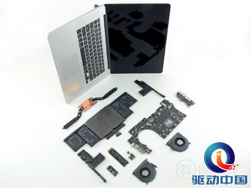 15寸视网膜新MacBook Pro拆解：噩梦重现