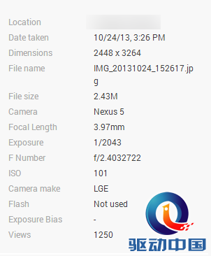 Nexus 5拍照样张首曝:进步明显