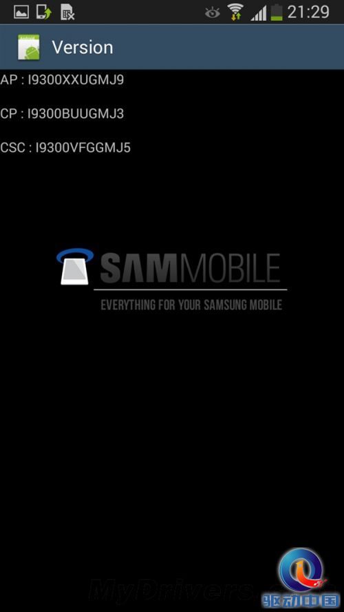Galaxy S3喜迎Android 4.3