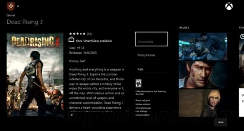 Xbox One细节大曝光、屏幕截图