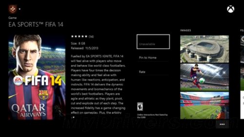 Xbox One细节大曝光、屏幕截图