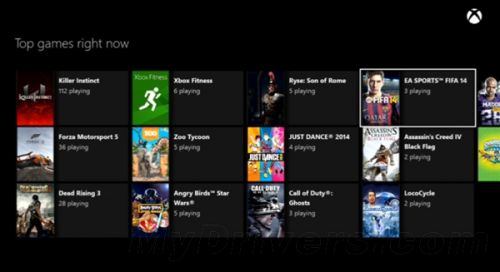 Xbox One细节大曝光、屏幕截图
