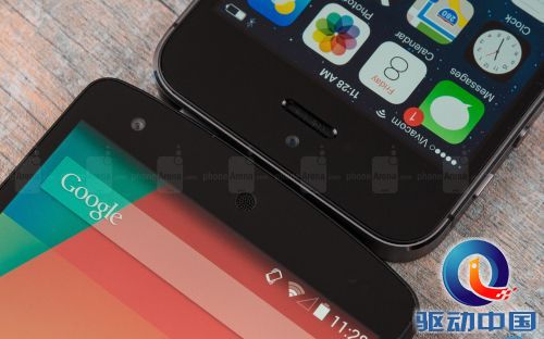 谷歌苹果巅峰战 Nexus 5对比iPhone 5s 