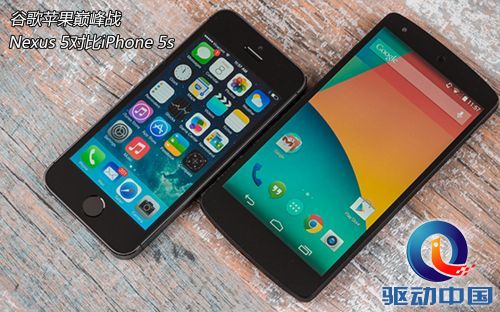 谷歌苹果巅峰战 Nexus 5对比iPhone 5s 