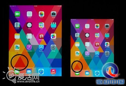 iPad mini 2屏幕色彩表现差劲 与iPad Air相去甚远
