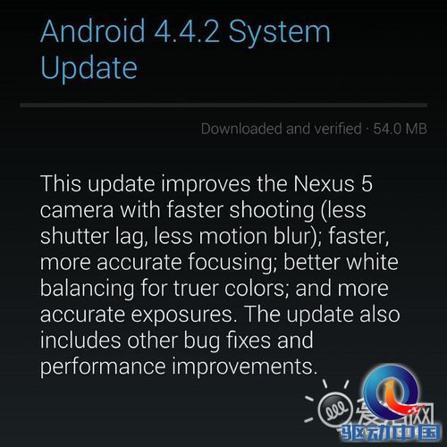 不再是短板 Android 4.4.2大幅提升Nexus 5拍照性能