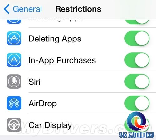 苹果发布iOS 7.1 Beta 2 新增驾驶模式