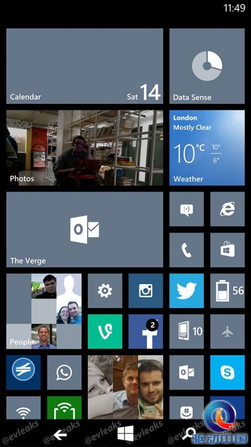 变化太大了!Windows Phone 8.1新图曝光