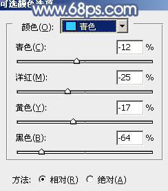 PS教程：Photoshop打造清新暖褐色美女图